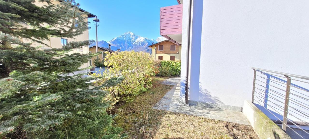 Bilocale Con Giardino Piano Terra Centro Paese Ideale Per Passeggiate Cremeno Екстериор снимка